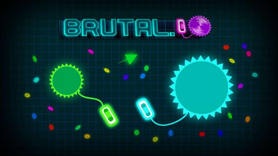 ein screenshot von dem auto-spiele web-spiel brutal.io